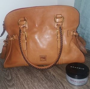 Dooney & Bourke Large Florentine Satchel Camel